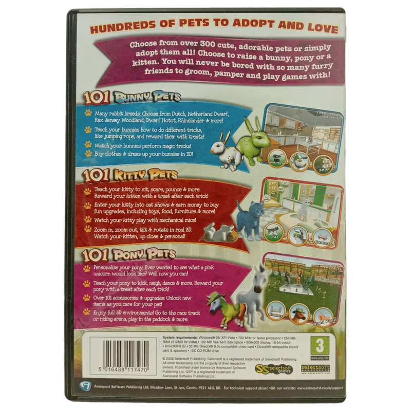 303 Pets PC (CD)