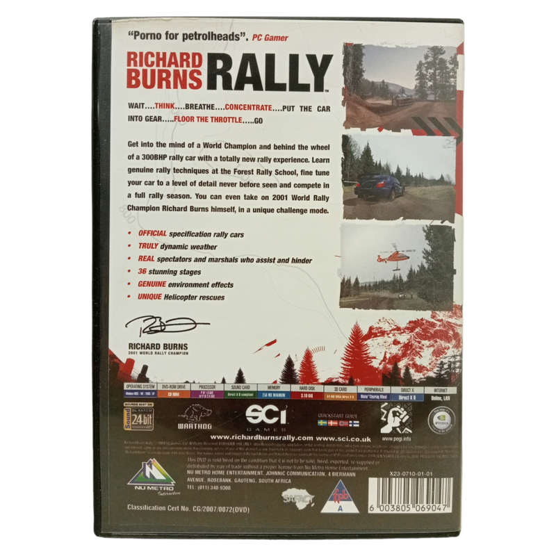 Richard Burns Rally PC (CD)