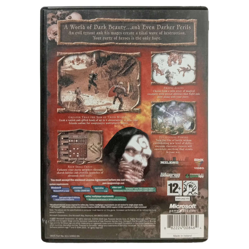 Dungeon Siege PC (CD)