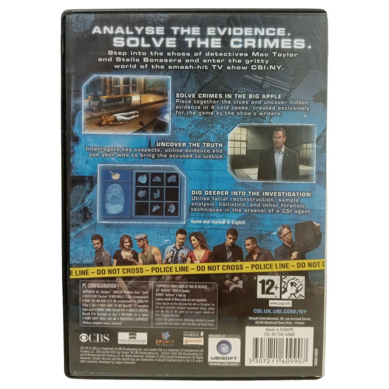 CSI: NY - The Game PC (DVD)
