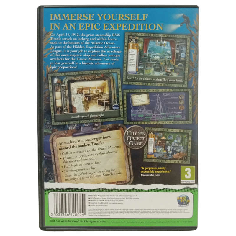 Hidden Expedition - Titanic PC (CD)