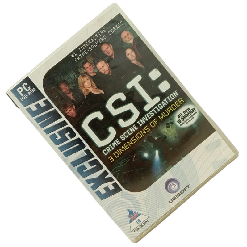 CSI: Crime Scene Investigation 3 Dimensions Of Murder (PC DVD)