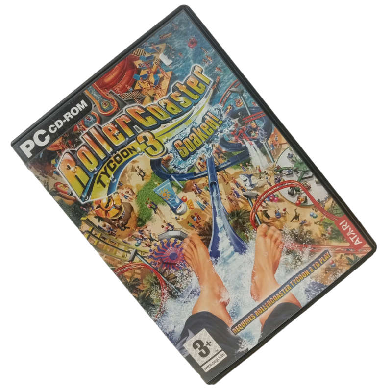 Roller Coaster Tycoon 3 - Soaked PC (CD)