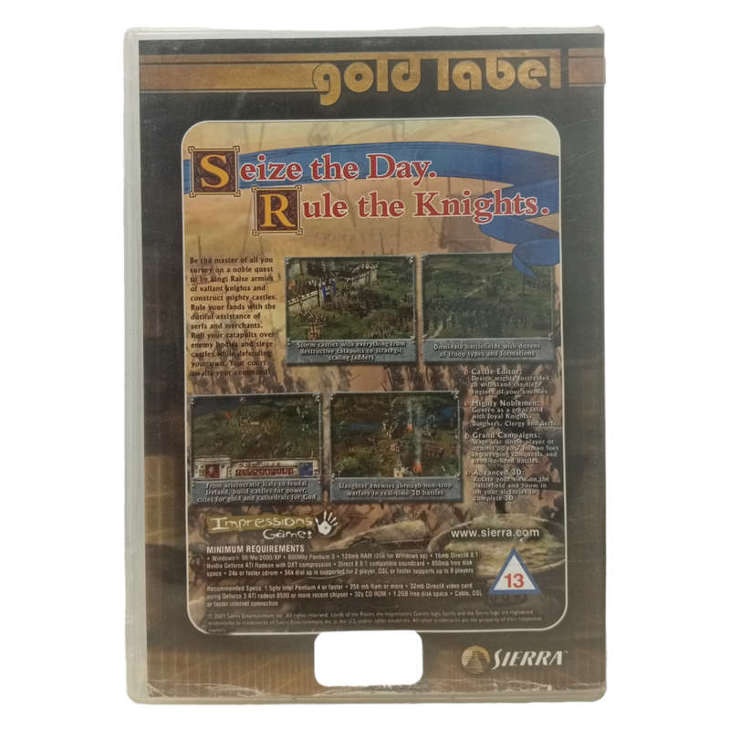 Lords Of The Realm III PC (CD)