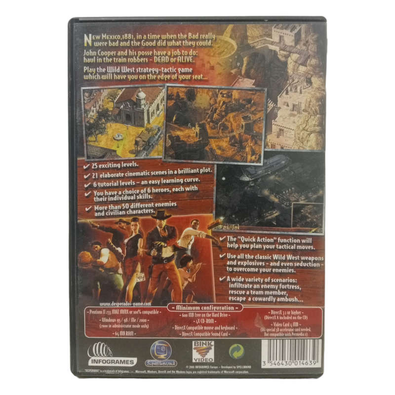 Desperados - Wanted Dead Or Alive PC (CD)