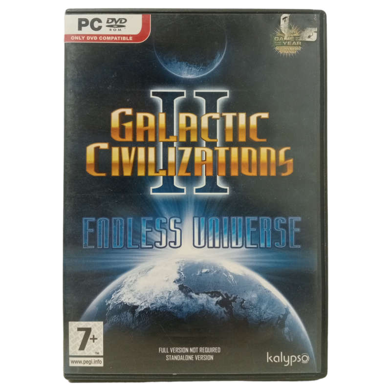 Galactic Civilizations II - Endless Universe PC (DVD)