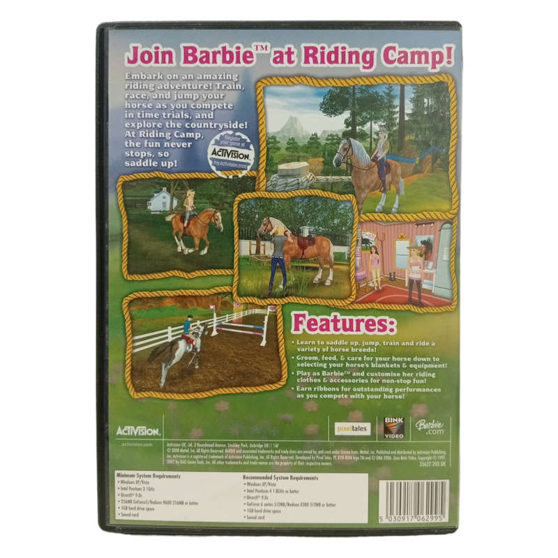 Barbie Horse Adventures - Riding Camp PC (DVD)