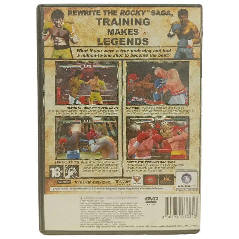 Rocky Legends PlayStation 2