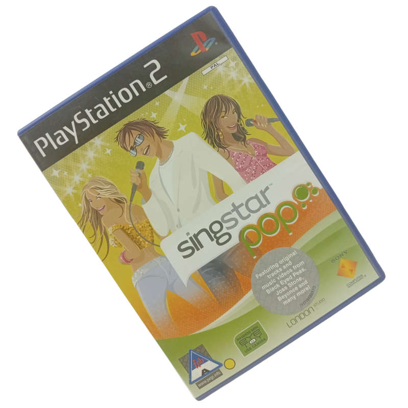Sing star Pop PlayStation 2