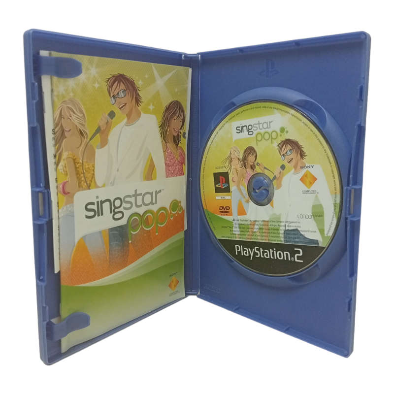 Sing star Pop PlayStation 2