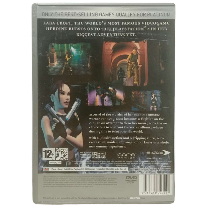 Tomb Raider - The Angel of Darkness PlayStation 2