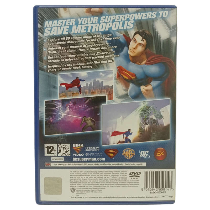 Superman Returns PlayStation 2