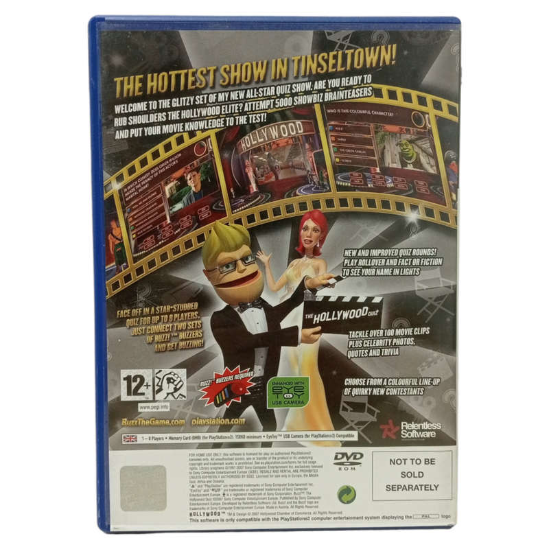 Buzz! - The Hollywood Quiz PlayStation 2
