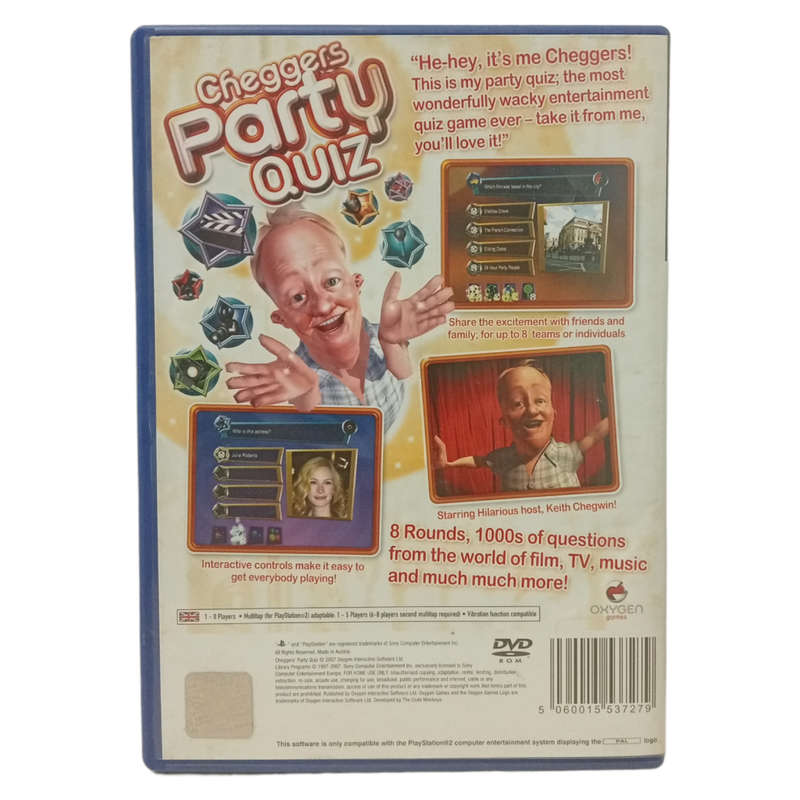 Cheggers Party Quiz PlayStation 2
