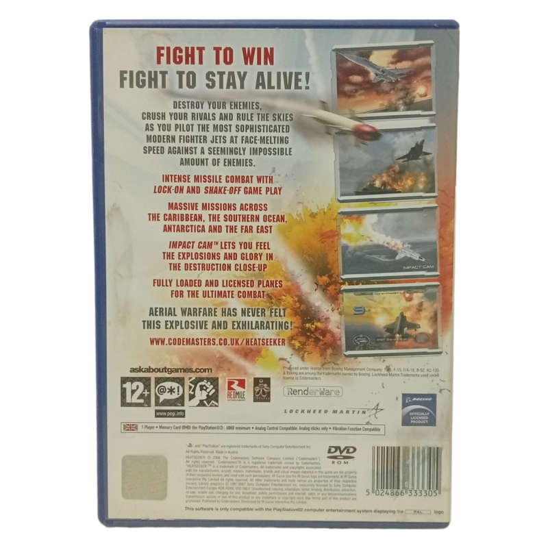 Heat Seeker PlayStation 2
