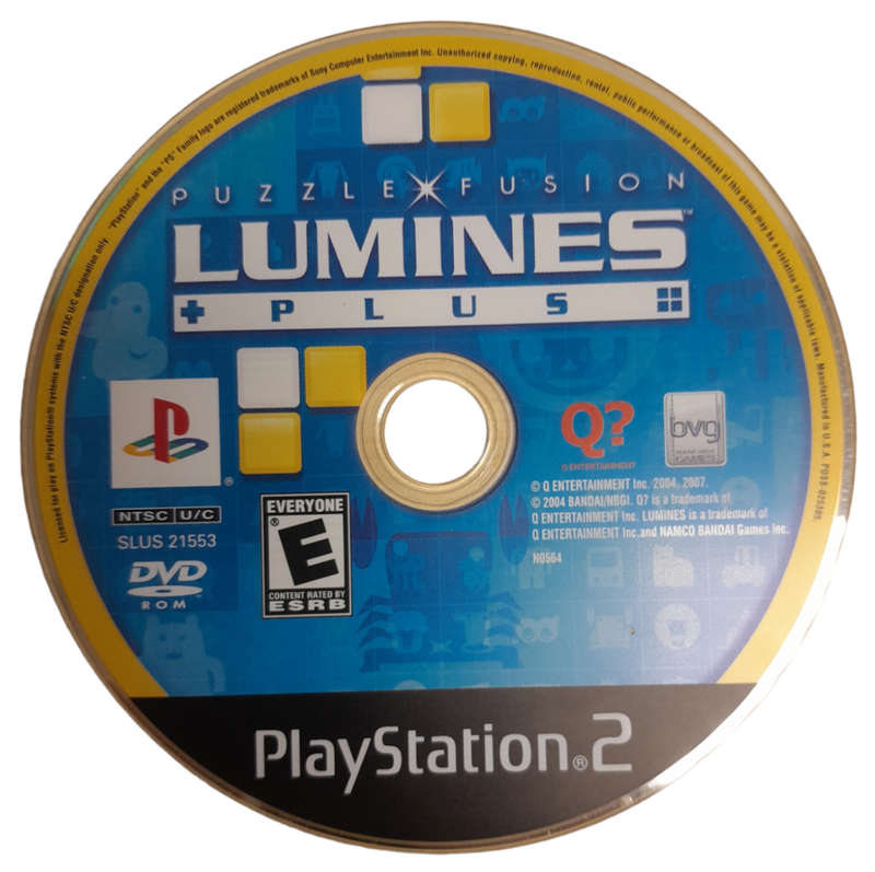 Puzzle Fusion - Lumines Plus PlayStation 2 [Disc Only-Generic CD Case]