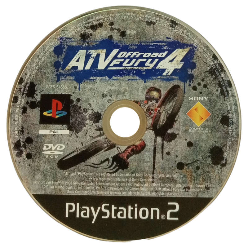 ATV - Off Road Fury 4 Play Station 2 - CD Only generic Case