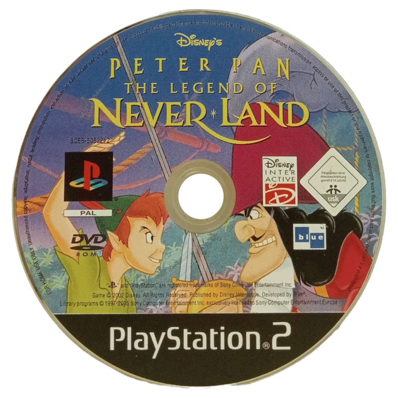 Peter Pan - The Legend Of Neverland Play Station 2 - CD Only generic Case