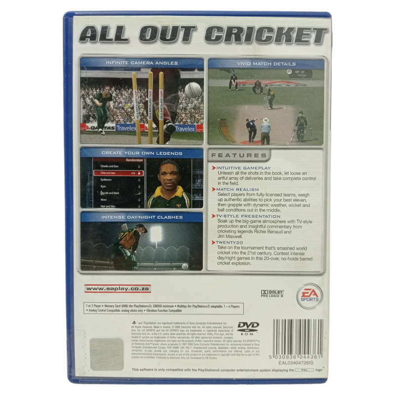 Cricket 2005 Play Station 2