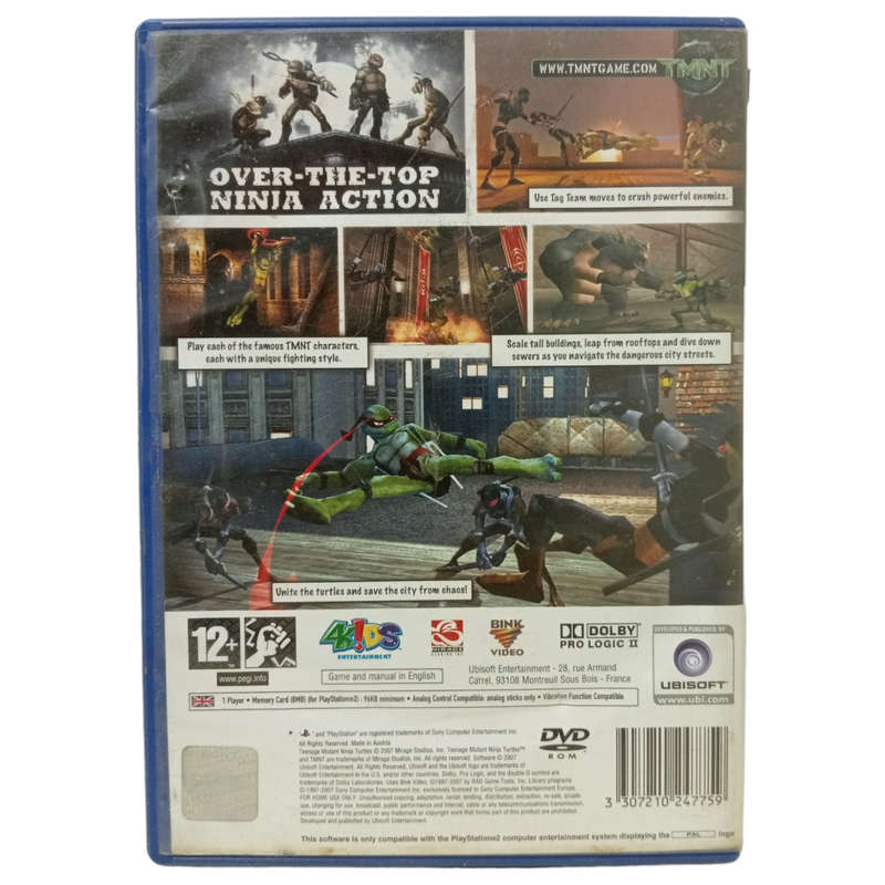 Teenage Mutant Ninja Turtles 2 Play Station 2