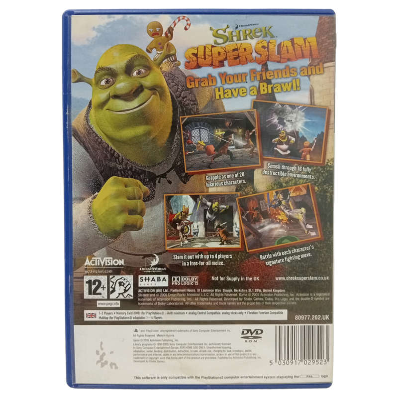 Shrek - Super Slam Play Station 2