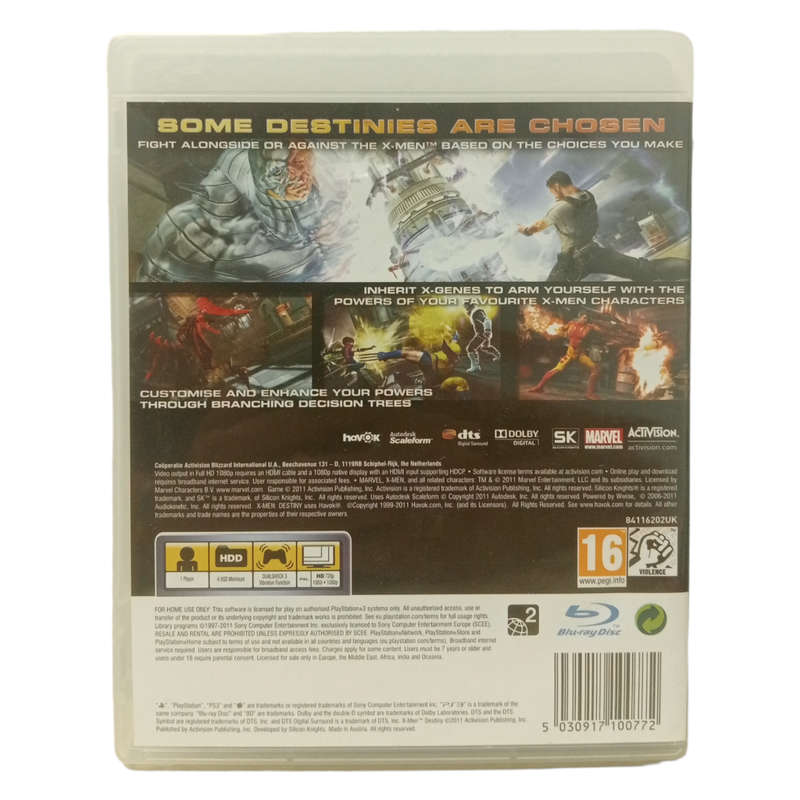 X-Men - Destiny PlayStation 3