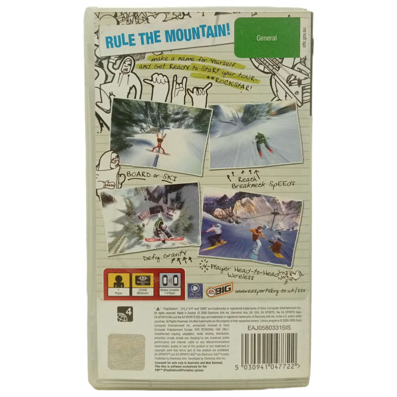 SSX On Tour PSP