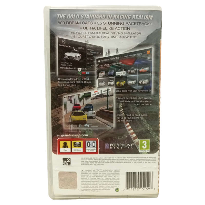 Grand Turismo - The Real Driving Simulator PSP