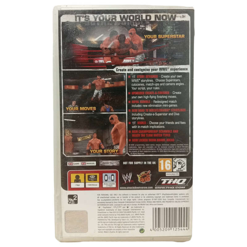 Smack Down VS Raw 2010 PSP