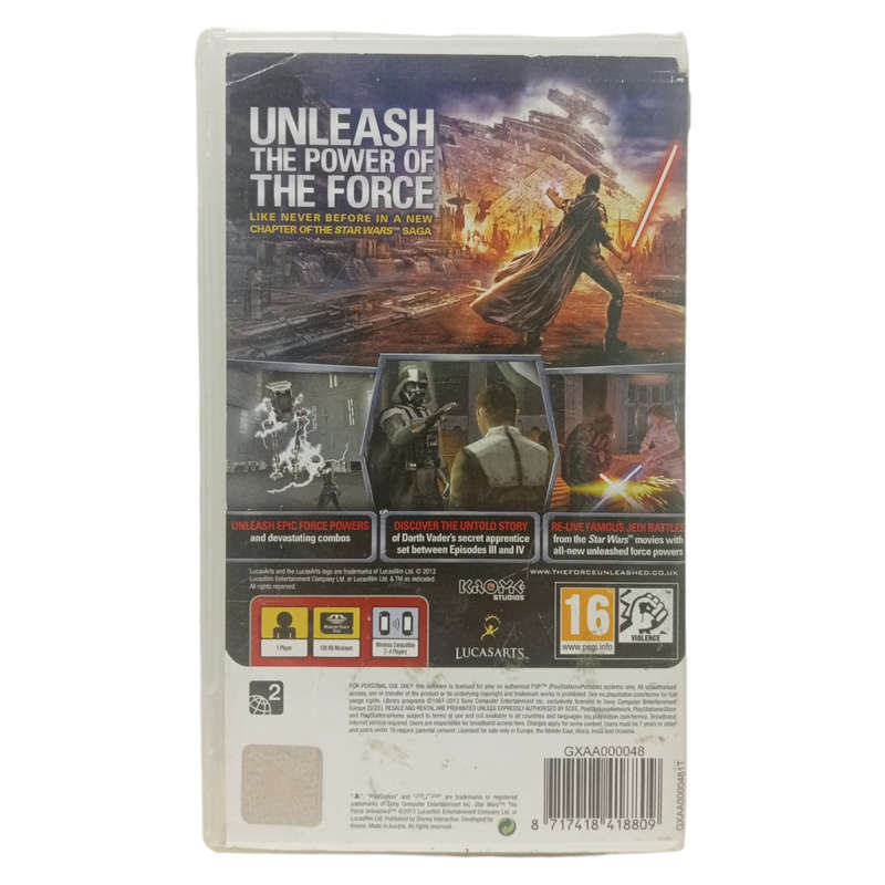 Star Wars - The Force Unleashed PSP