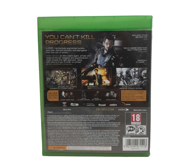Deus Ex - Mankind Divided Xbox One