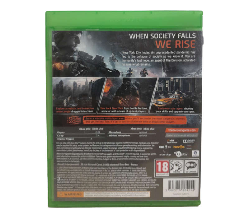 The Division Xbox One
