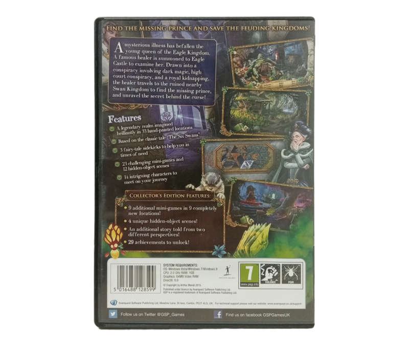 Grim Legends 2 - Song Of The Dark Swan Collectors Edition PC (DVD)