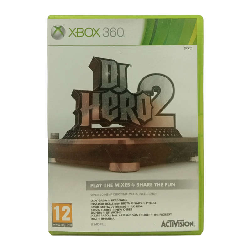 DJ Hero 2 Xbox 360