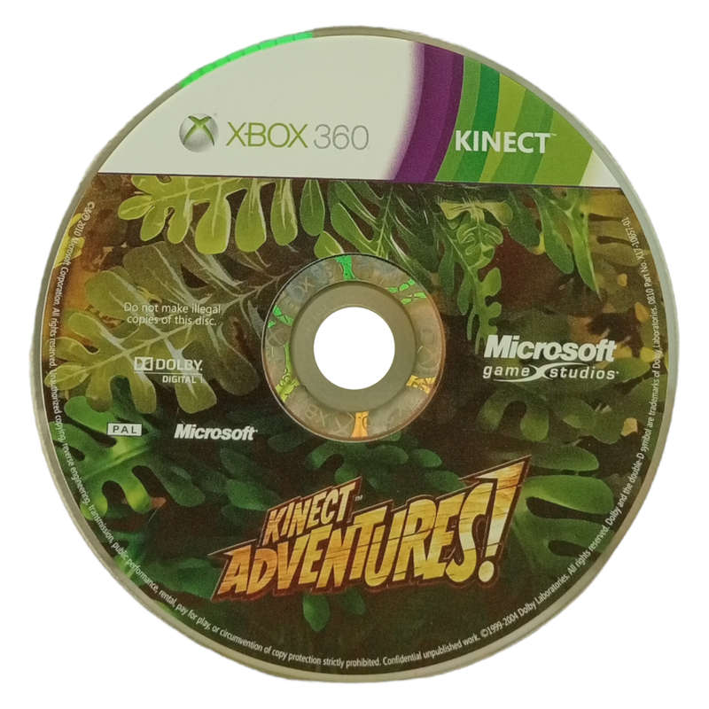 Kinect Adventures Xbox 360 - CD Only generic Case