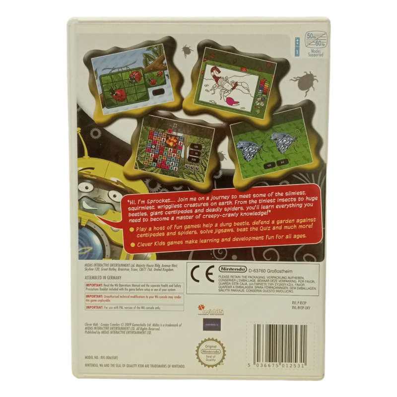 EnClever Kids - Creepy Crawlies Wii