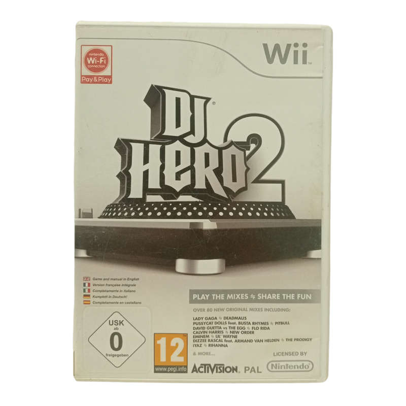 Dj Hero 2 Wii
