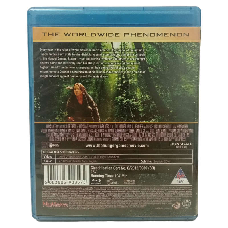 The Hunger Games Blu-Ray
