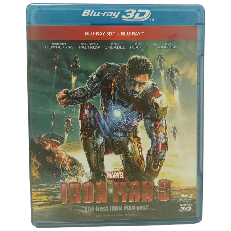 Iron Man 3 Blu-Ray 3D