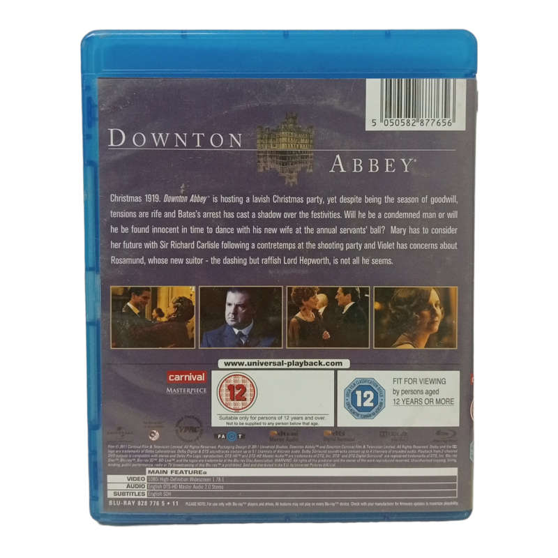 Christmas At Downton Abbey Blu-Ray