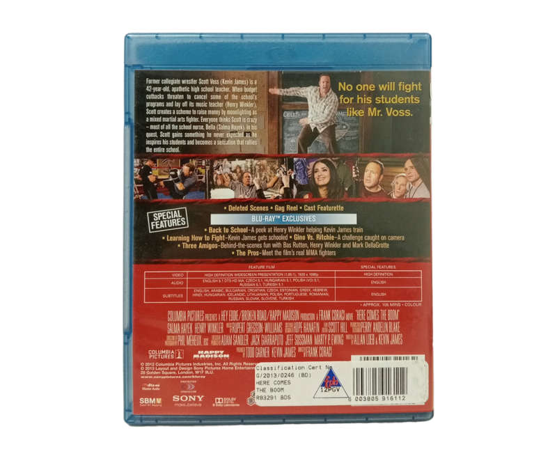 Here Comes The Boom Blu-Ray