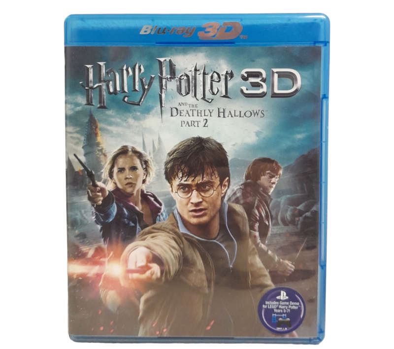 Harry Potter And The Deathly Hallows Part 2 3D Blu-Ray