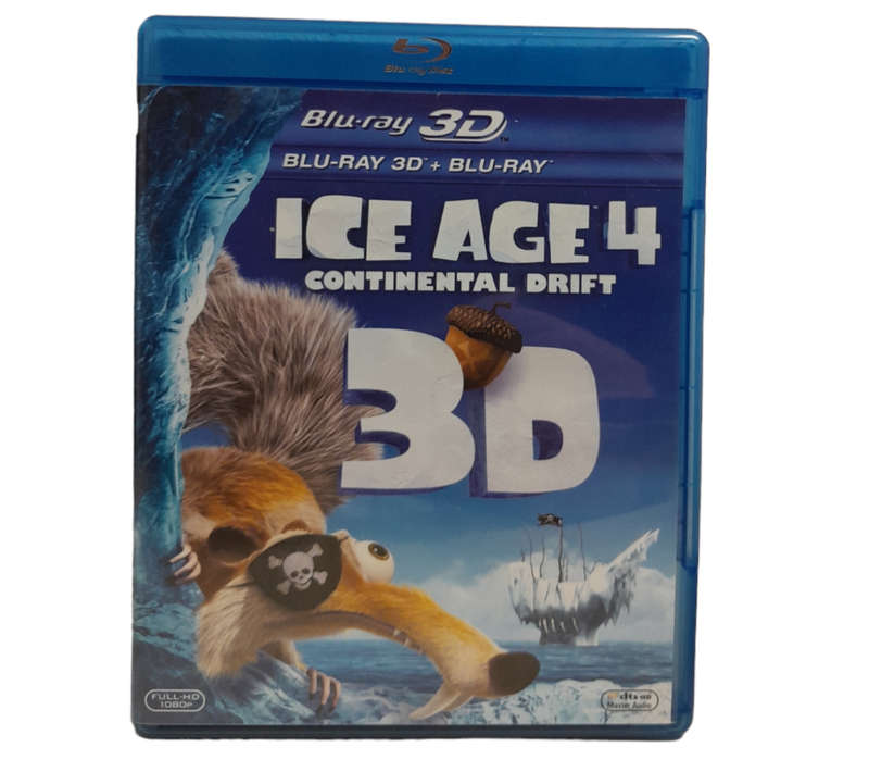 Ice Age 4 - Continental Drift 3D Blu-Ray