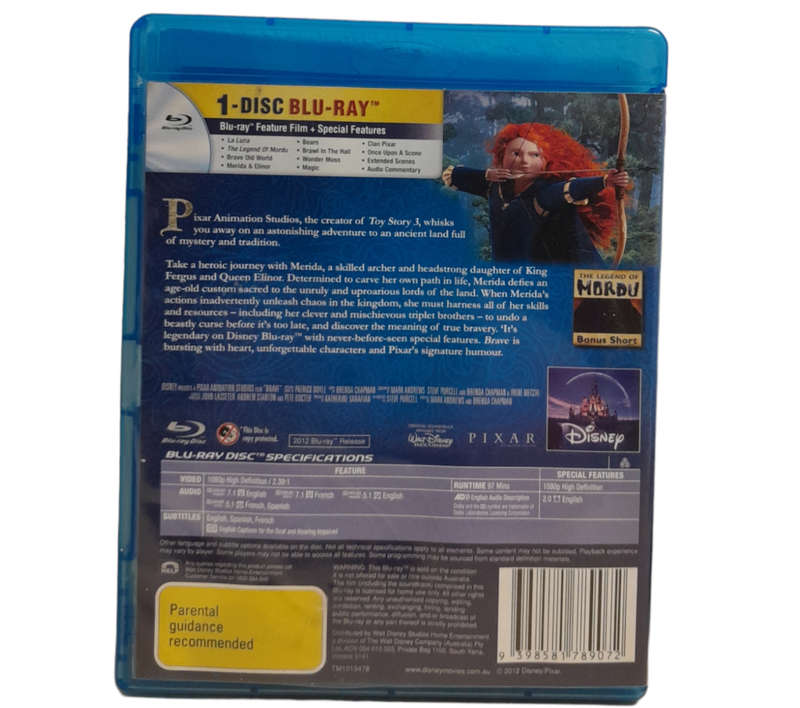 Brave Blu-Ray