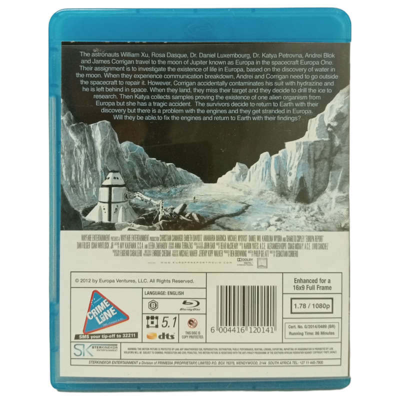 Europa Report Blu-Ray