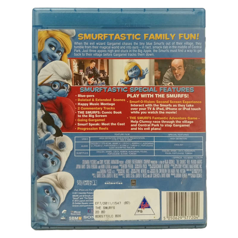 The Smurfs Blu-Ray