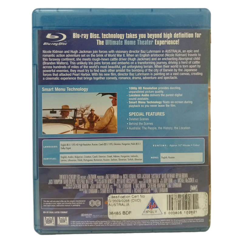 Australia Blu-Ray