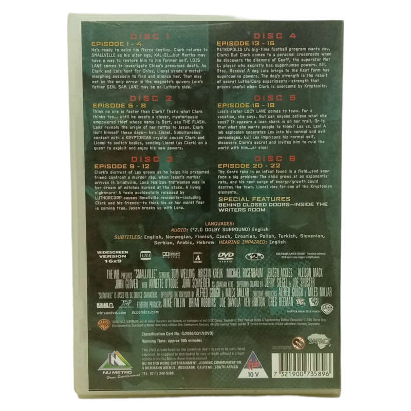 Smallville - The 4th Season DVD