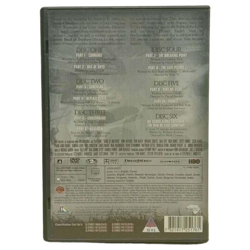 Band of Brothers DVD