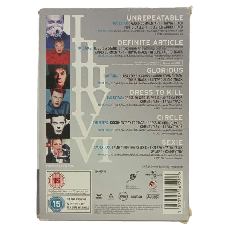 Eddie Izzard - MMM Live Box Set DVD